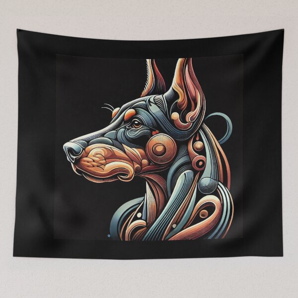 Item preview, Doberman - Powerful Grace designed and sold by LegademaArt.