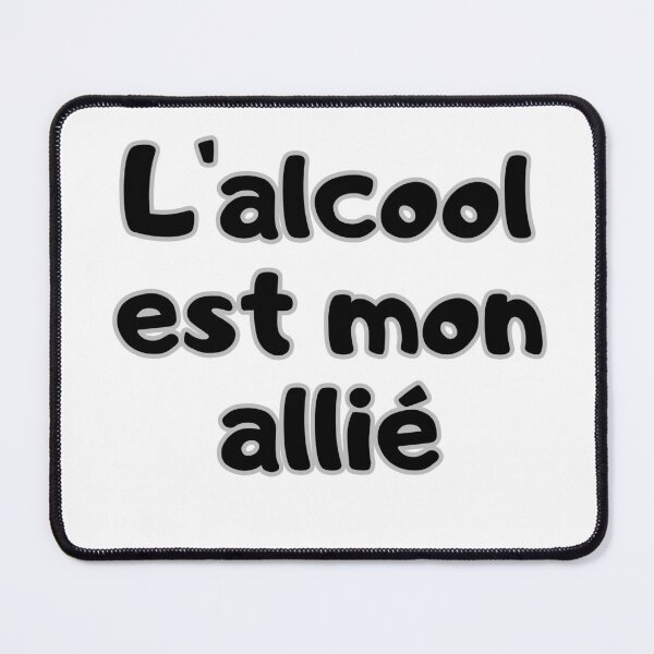 Item preview, L'alcool designed and sold by T-shirtJohny.