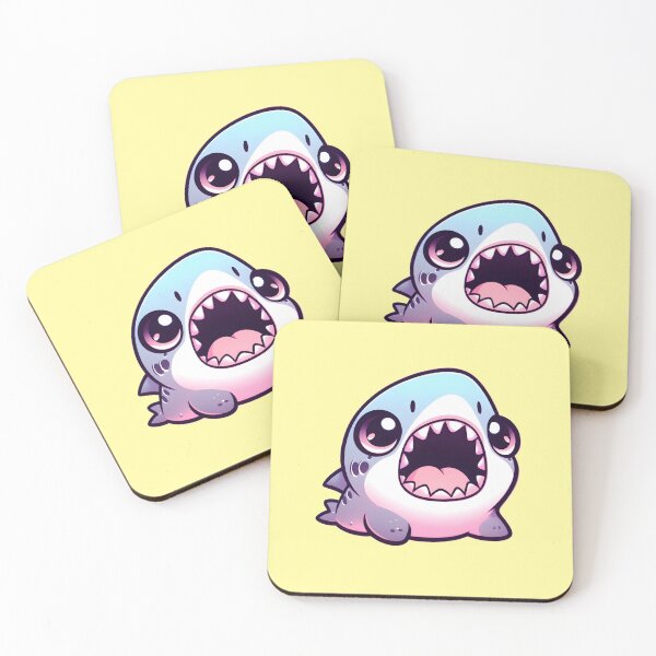Item preview, Cute shark designed and sold by Anna Halasek.