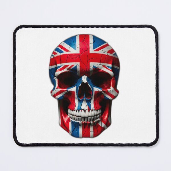 Item preview, British skull designed and sold by DMFPRINTS.