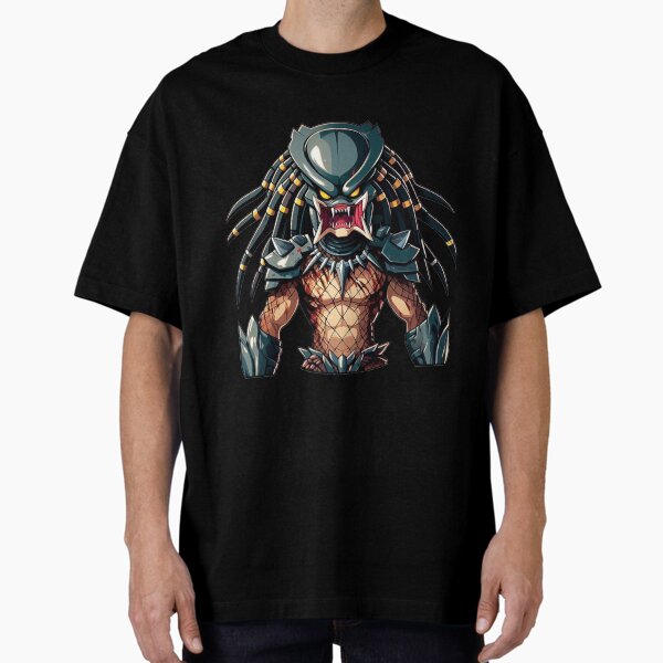 Predator Hybrid Inspired Art Oversized T-Shirt
