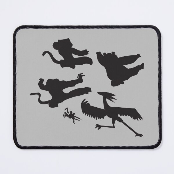 Item preview, Furious Five - Kung Fu Panda designed and sold by JAMMIN2.