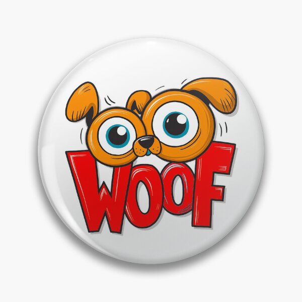 Item preview, Cute "WOOF" Puppy Eyes T-Shirt - Perfect for Dog Lovers designed and sold by tonyhopeirl.