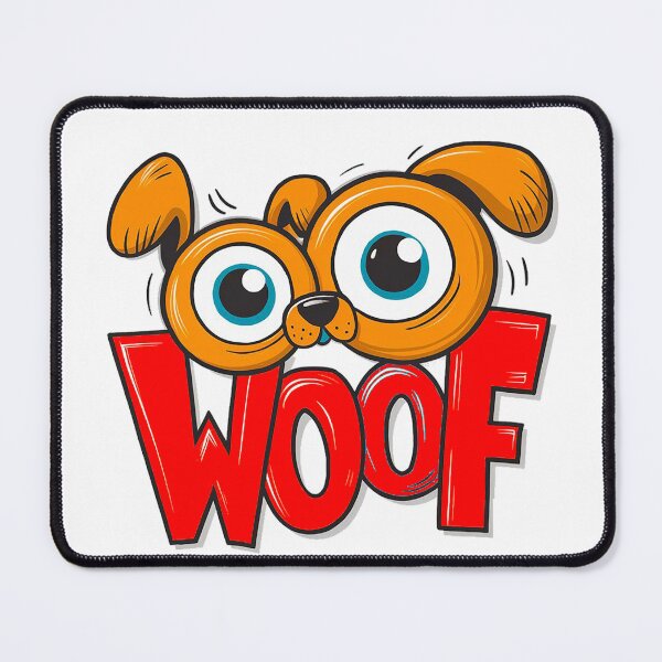 Item preview, Cute "WOOF" Puppy Eyes T-Shirt - Perfect for Dog Lovers designed and sold by tonyhopeirl.