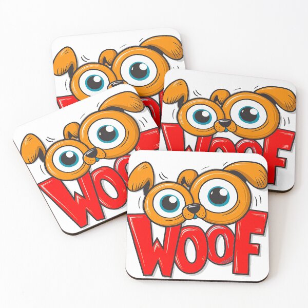Item preview, Cute "WOOF" Puppy Eyes T-Shirt - Perfect for Dog Lovers designed and sold by tonyhopeirl.