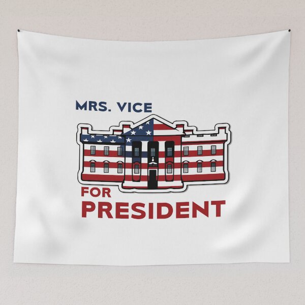 Item preview, Kamala Harris 2024 | vintage style | MRS. PRESIDENT designed and sold by RedCircleArt.
