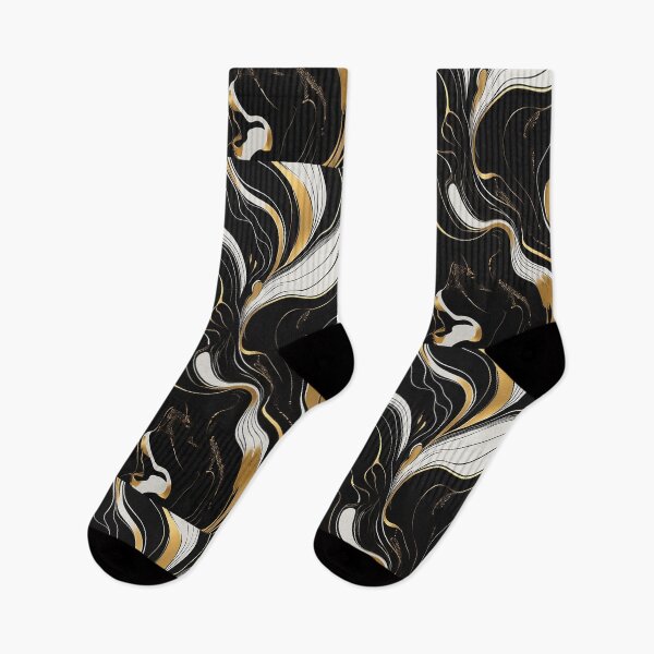 Item preview, Liquid gold, Masculine art, golden, gold and black, intersecting lines, classy, luxurious, fluid designed and sold by navitalidesign.