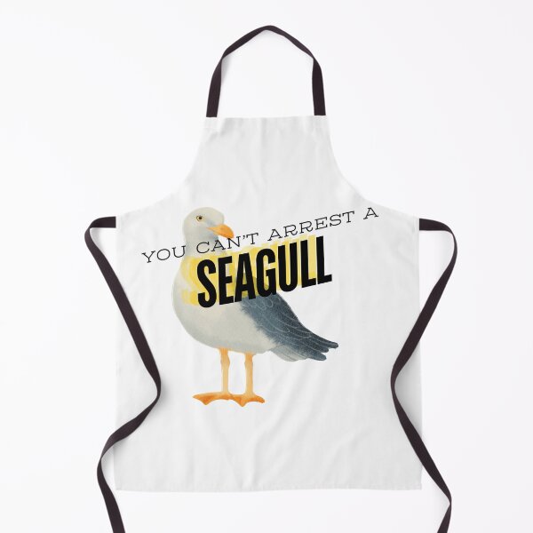 Item preview, You Can't Arrest A Seagull V2 designed and sold by JumpinJacks.