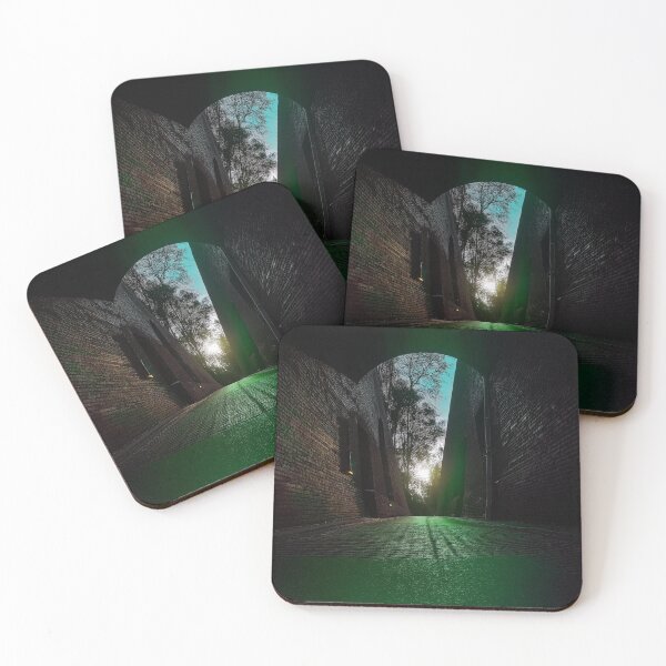 Item preview, My Mystical City - Green and black- darkness/a4 designed and sold by My-fake-places.