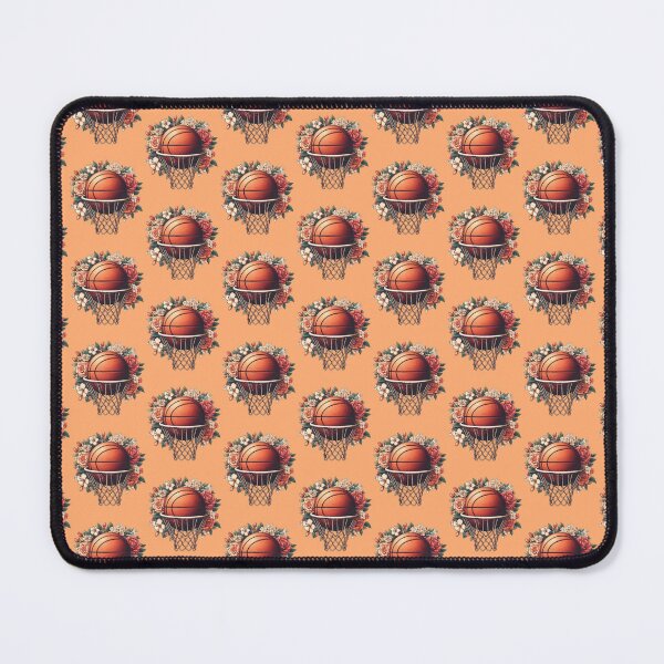 Item preview, Vintage Basketball Hoop Flowers Lover Basketball Fan Floral -  designed and sold by PurpleLoveStore.