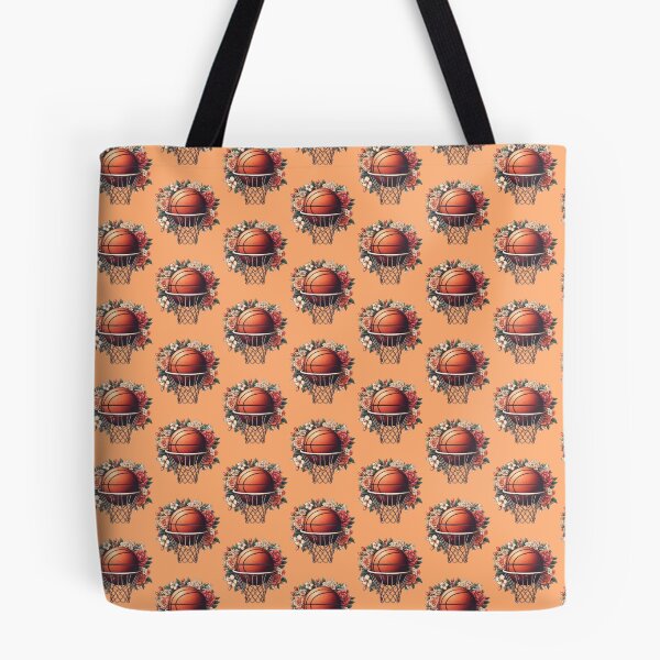 Item preview, Vintage Basketball Hoop Flowers Lover Basketball Fan Floral -  designed and sold by PurpleLoveStore.