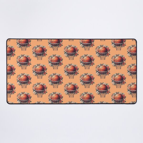 Item preview, Vintage Basketball Hoop Flowers Lover Basketball Fan Floral -  designed and sold by PurpleLoveStore.