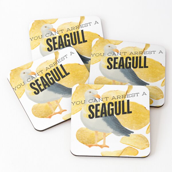 Item preview, You Can't Arrest A Seagull V3 designed and sold by JumpinJacks.