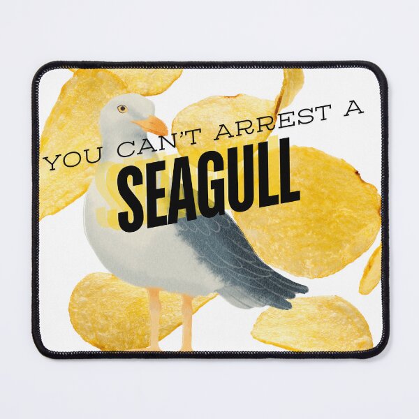 Item preview, You Can't Arrest A Seagull V3 designed and sold by JumpinJacks.