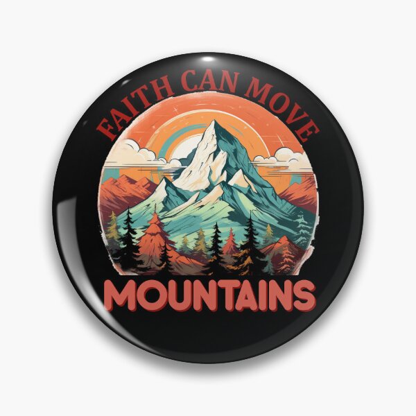 Item preview, Faith Can Move Mountains designed and sold by Grindcorer.