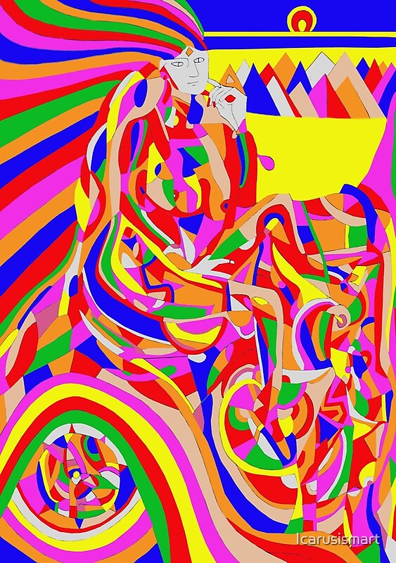 "Time Machineoil painting" by Icarusismart Redbubble