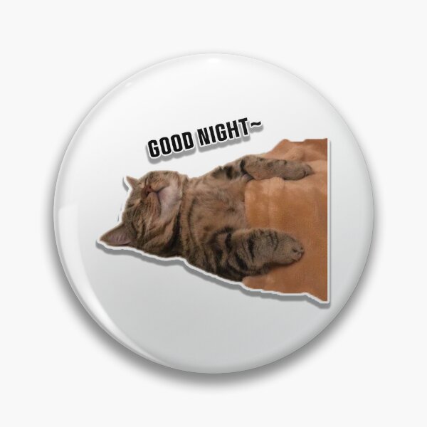 Item preview, Cat Good Night designed and sold by lavilaverna.