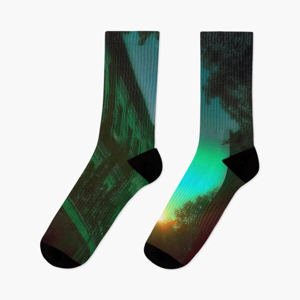 Item preview, My Mystical City - Green and black- darkness/a5 designed and sold by My-fake-places.