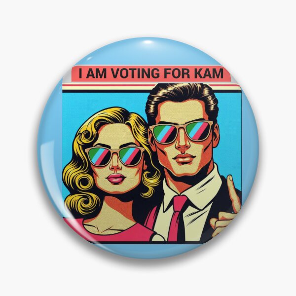 Item preview, I AM VOTING FOR KAM designed and sold by DesignsByPrnces.