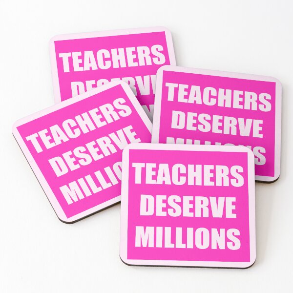 Item preview, Teachers Deserve Millions designed and sold by abigailhaugen.