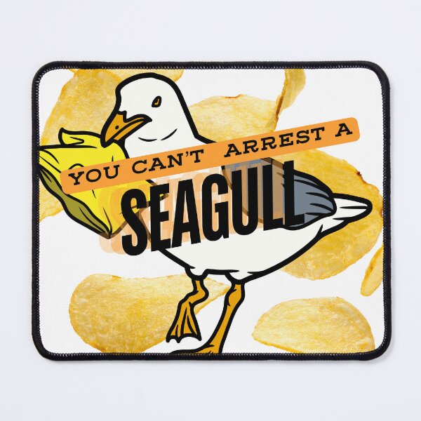 Item preview, You Can't Arrest A Seagull V4 designed and sold by JumpinJacks.