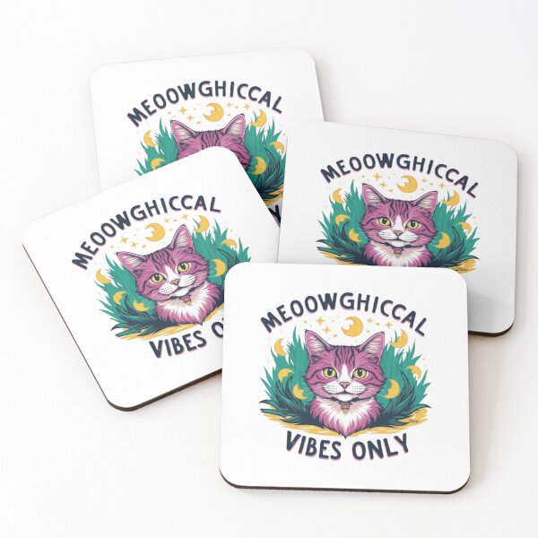 Item preview, Meowgical Cat Tee Where Magic Meets Feline Fun designed and sold by dirarr.