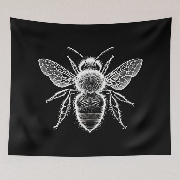 Item preview, Cute Bee Buzzing designed and sold by Blink Art Studio.