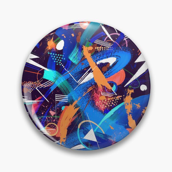 Item preview,  Neon thunder art painting  designed and sold by Paintbase.