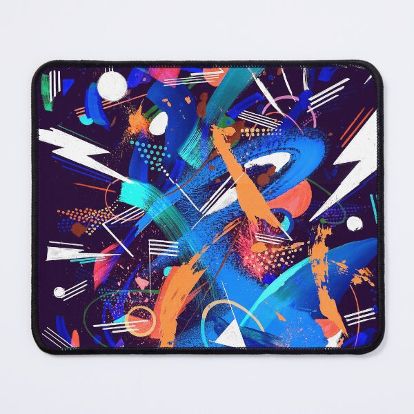 Item preview,  Neon thunder art painting  designed and sold by Paintbase.
