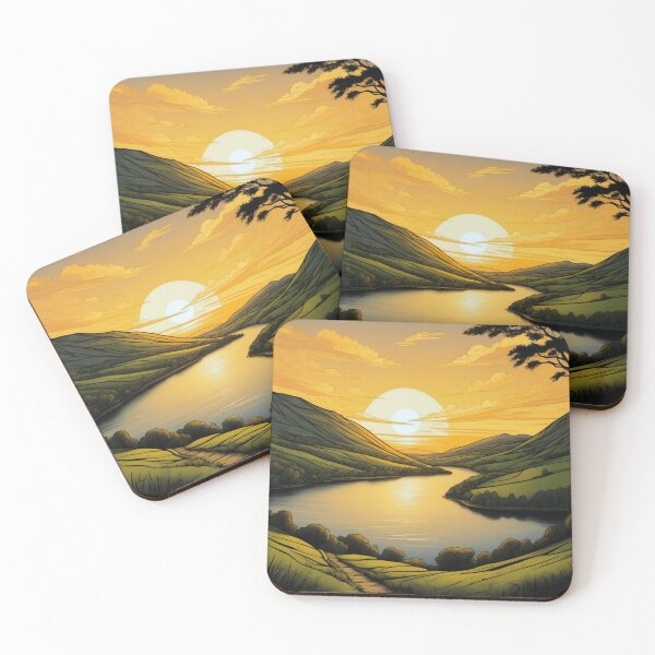 Item preview, The serenity over Lake District  designed and sold by canvasriddle.