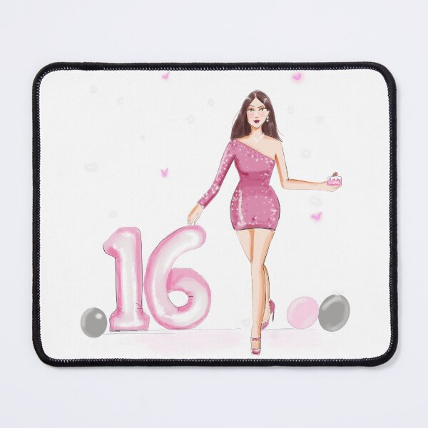 Item preview, feliz cumpleaños dieciséis, 16 cumpleaños, designed and sold by Meghaillustrat.