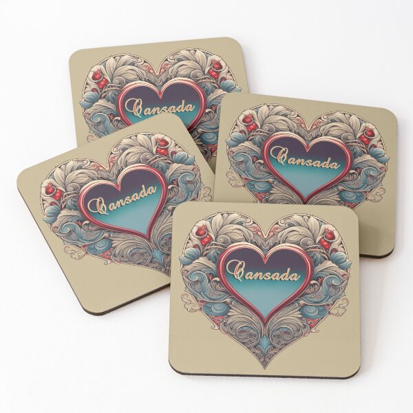 Item preview, Tired romantic sensitive heart, spanish quotes designed and sold by La Loca.