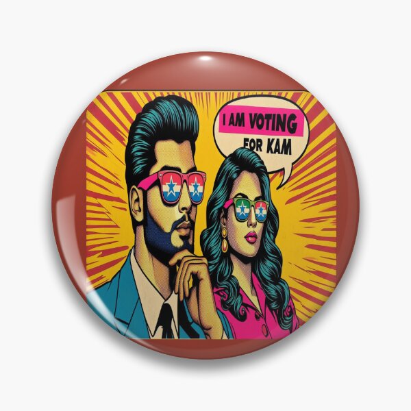 Item preview, I AM VOTING FOR KAM designed and sold by DesignsByPrnces.