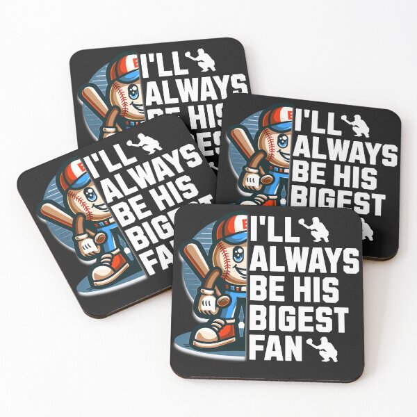 Item preview, I'll Always Be his biggest fan Baseball designed and sold by MizoX7.