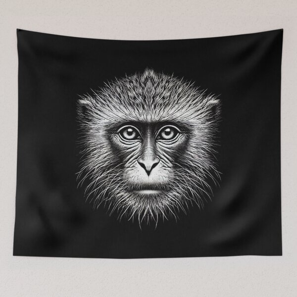 Item preview, Cute Monkey designed and sold by Blink Art Studio.