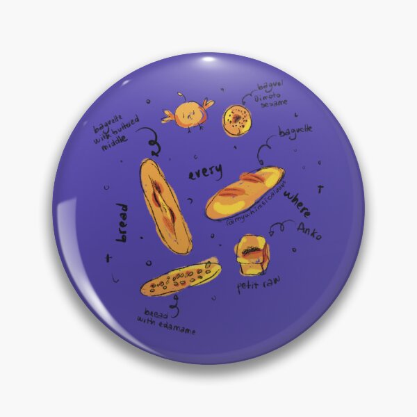 Item preview, Delicious bread illustration designed and sold by TeddyXElliott.