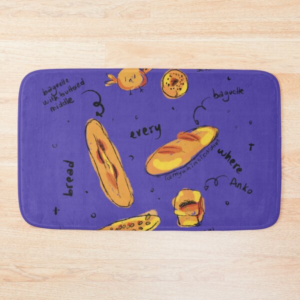 Item preview, Delicious bread illustration designed and sold by TeddyXElliott.