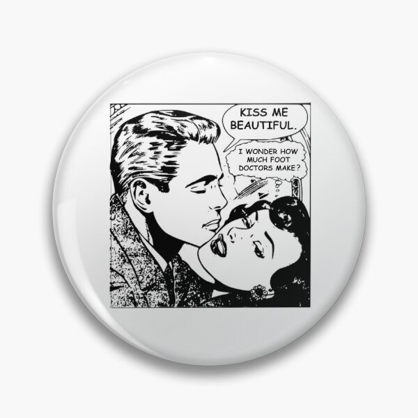 Item preview, Kiss Me Beautiful - Classic comic style with a twist designed and sold by TheLeeryLeaf.