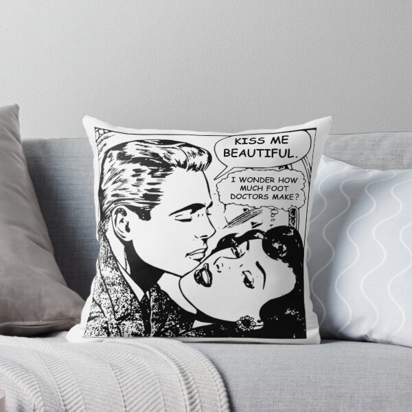 Item preview, Kiss Me Beautiful - Classic comic style with a twist designed and sold by TheLeeryLeaf.