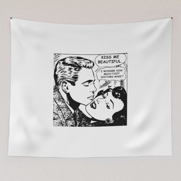 Item preview, Kiss Me Beautiful - Classic comic style with a twist designed and sold by TheLeeryLeaf.