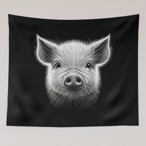 Item preview, Cute Pig designed and sold by Blink Art Studio.