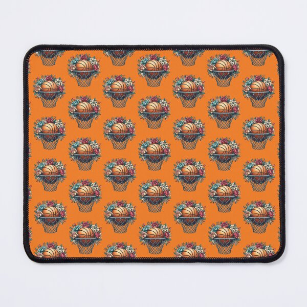 Item preview, Vintage Basketball Hoop Flowers Lover Basketball Fan Floral - designed and sold by PurpleLoveStore.