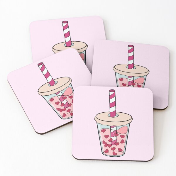 Item preview, Kawaii Valentine Boba designed and sold by FeistyDesigns.