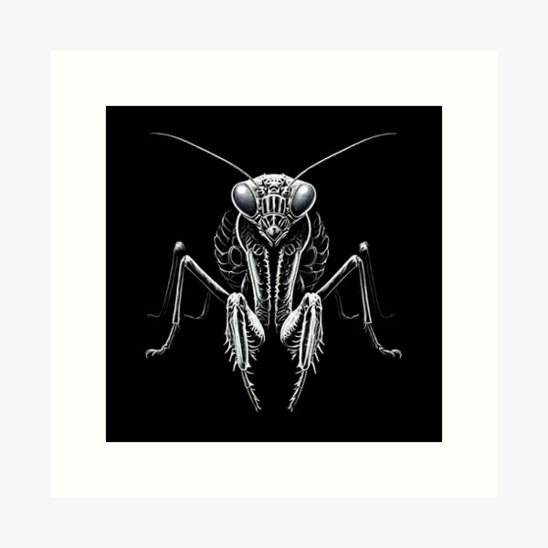 Item preview, Cute Praying Mantis designed and sold by Blink Art Studio.