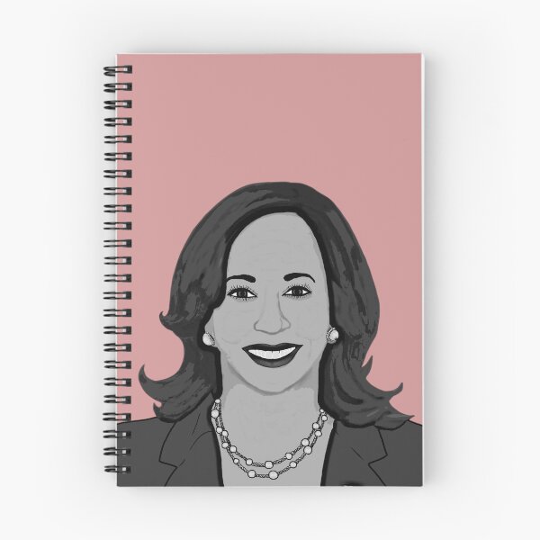 Artikelvorschau, Kamala Harris handgezeichnet (Schwarzweiß) entworfen und verkauft von Maddy Jezerski.