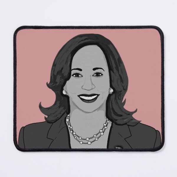 Item preview, Kamala Harris Hand Drawn (Black and White) designed and sold by Maddy Jezerski.