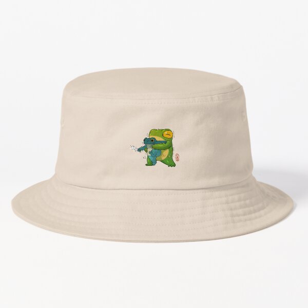 Item preview, cute stabby frog being held back let it go bro artwork asian style designed and sold by DingHuArt.