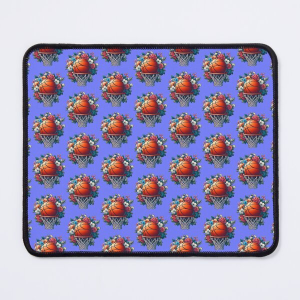 Item preview, Vintage Basketball Hoop Flowers Lover Basketball Fan Floral -  designed and sold by PurpleLoveStore.