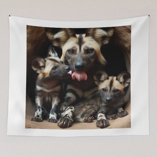 Item preview, Wild Dog Wild Art designed and sold by BonoloStore.