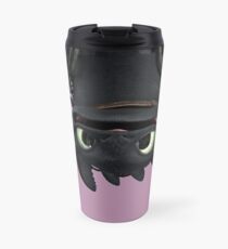 Upside Down Toothless Travel Mug